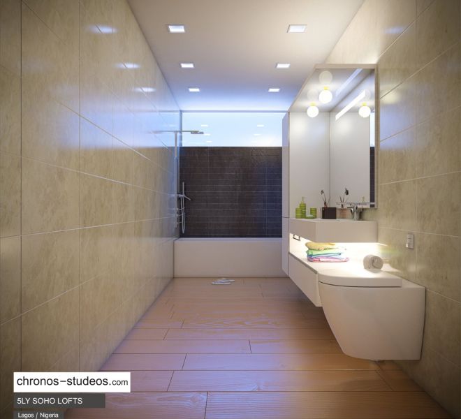 Chronos studeos Best 3D rendering company in Lagos Architecture Design for 5LY Soho Lofts Apartments Design Lekki Lagos (11)