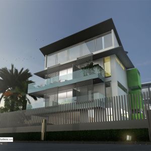 Chronos studeos Best 3D rendering company in Lagos Architecture Design for 5LY Soho Lofts Apartments Design Lekki Lagos (15)