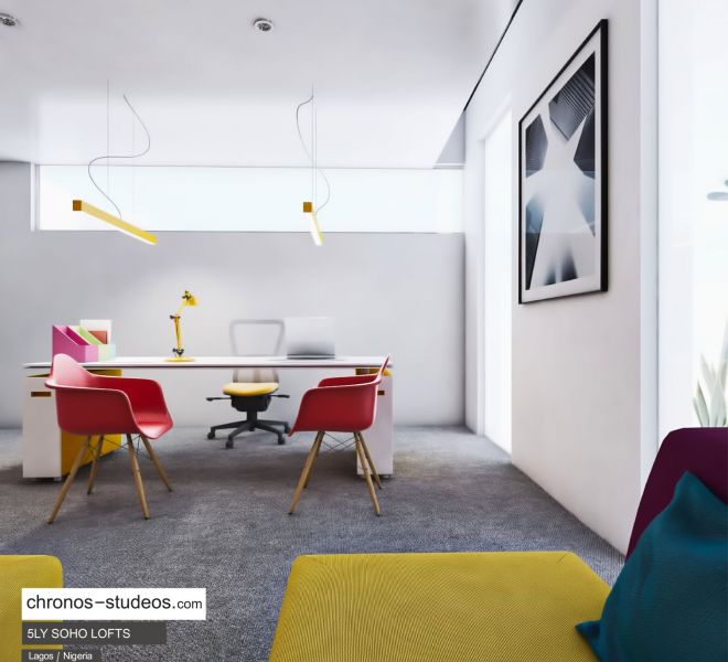 Chronos studeos Best 3D rendering company in Lagos Architecture Design for 5LY Soho Lofts Apartments Design Lekki Lagos (3)