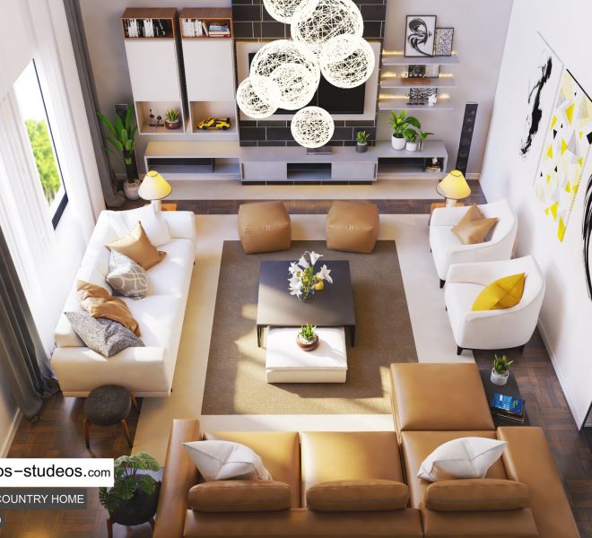 Big Private living room idea Chronos Studeos (1)