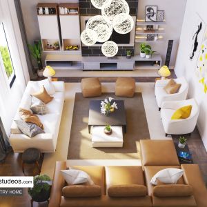 Big Private living room idea Chronos Studeos (1)