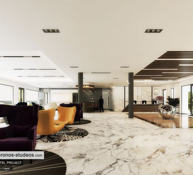 Chronos Studeos Queens Drive Hotel Design Lagos Architects Nigeria Reception Design