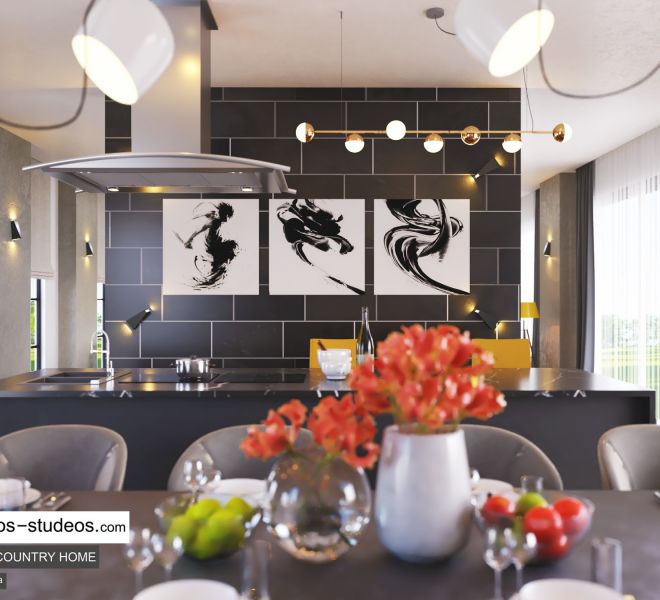 Kitchen Island Design for modern contemporary home idea in Lagos (2)