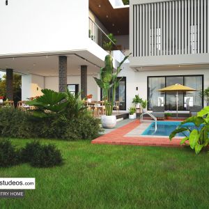 Modern Home Style Contemporary Design Family home Architect in Lagos Nigeria (8)