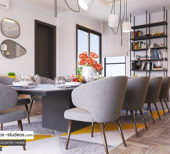 dining room area design by Chronos Studeos Architects interior designer in Lagos (2)