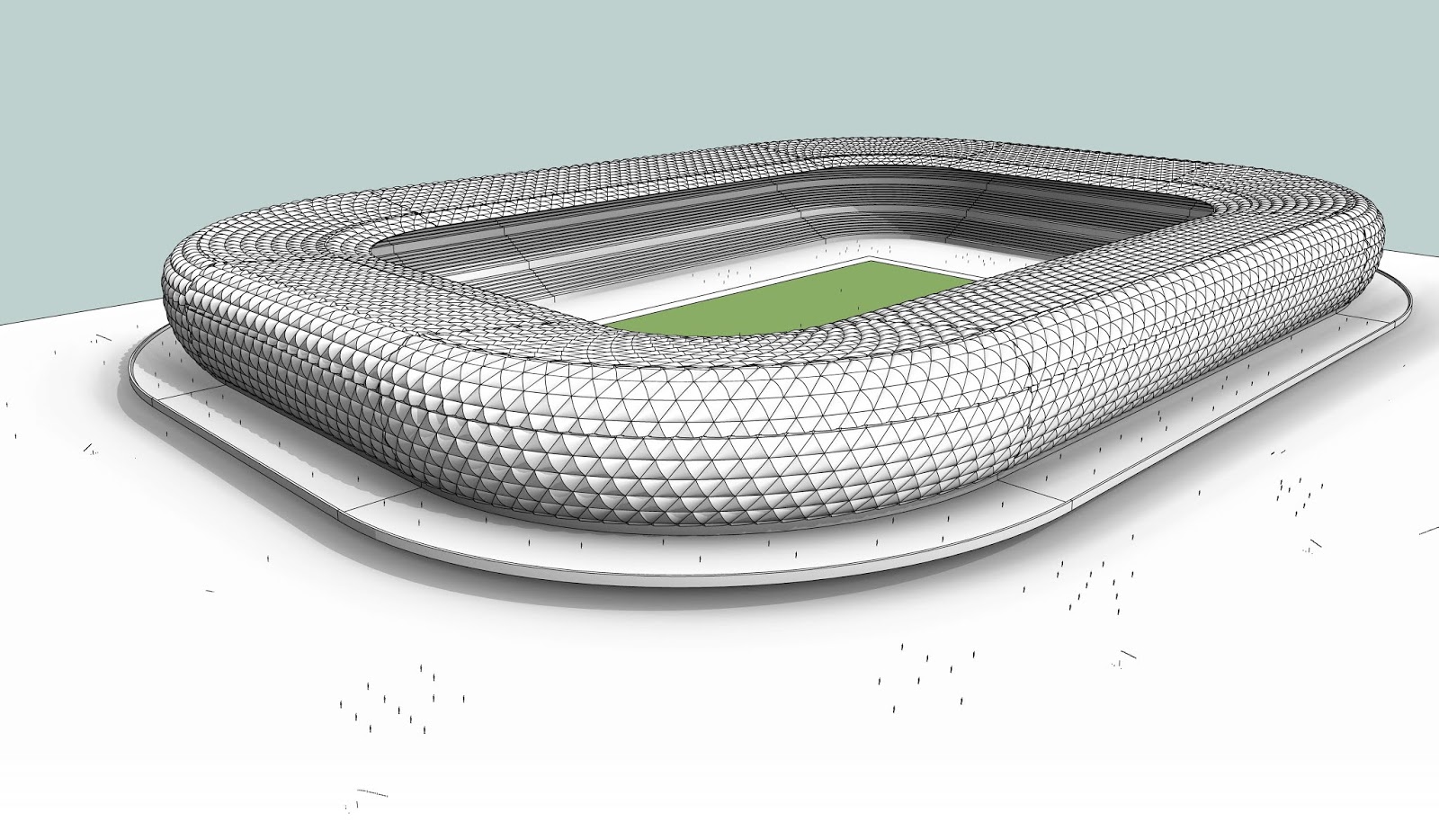 parametric 3d modelling of allianz arena-by-Hassan-Anifowose-Chronos-Studeos