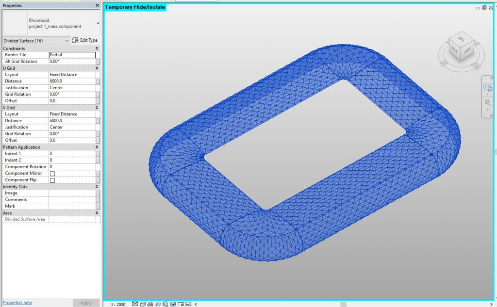Allianz Arena - Parametric Modelling- Applying-curtain-panel