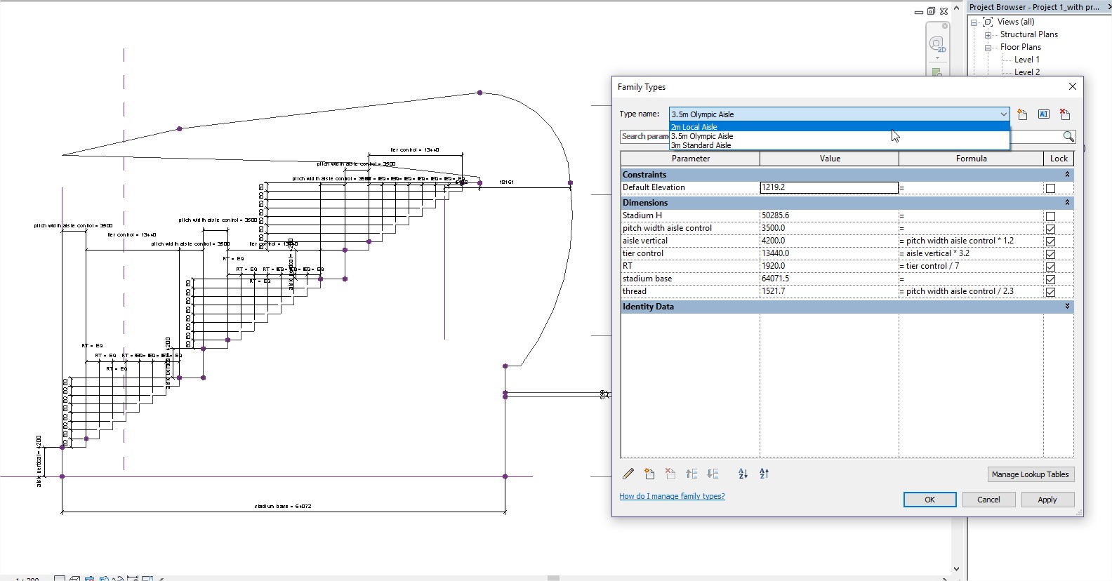 Allianz Arena - Parametric Modelling - sectional profile-1