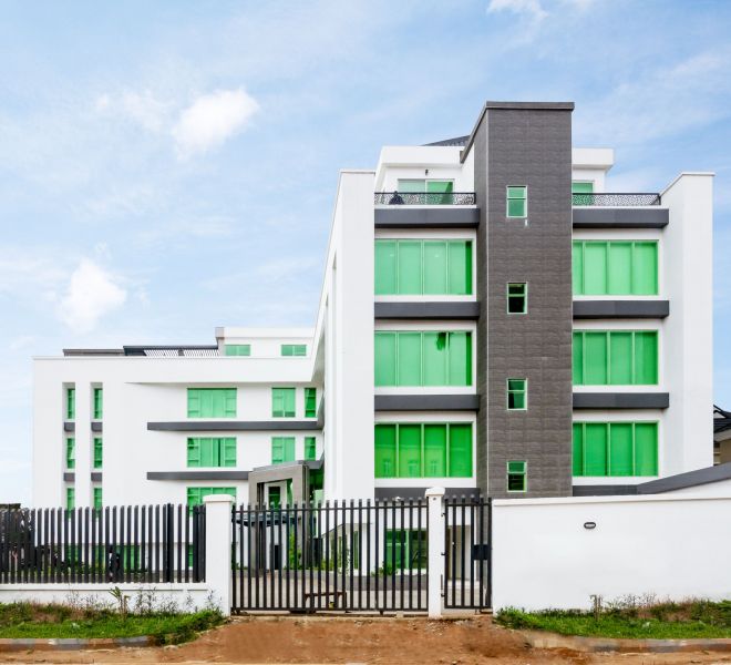 exterior view of prudent energy headquarters