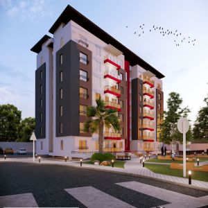 3D rendering Nigeria Chronos Studeos Emerald Apartments (1)