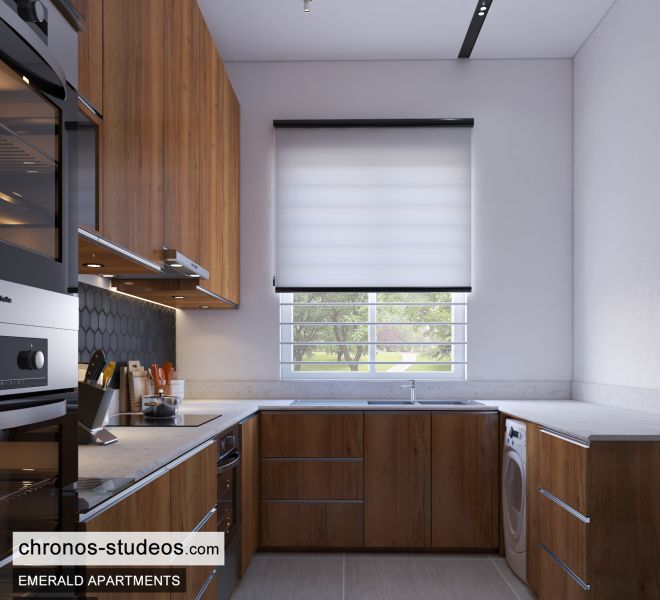The Emerald Apartments Three bedroom Bedroom Design Ideas Chronos Studeos Architects (9)