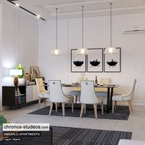 The Emerald Apartments Three bedroom Bedroom Design Ideas Chronos Studeos Architects (4)