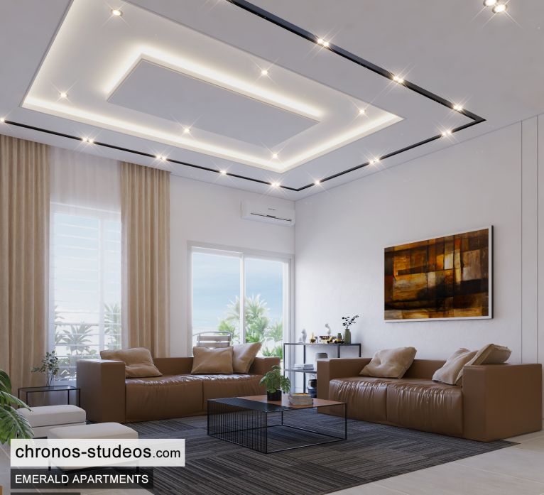 The Emerald Apartments Three bedroom Bedroom Design Ideas Chronos Studeos Architects (5)