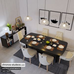 The Emerald Apartments Three bedroom Bedroom Design Ideas Chronos Studeos Architects (6)
