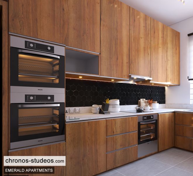 The Emerald Apartments Three bedroom Bedroom Design Ideas Chronos Studeos Architects (9)