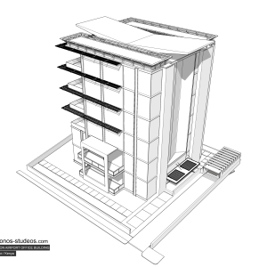 willson airport office building - schematic