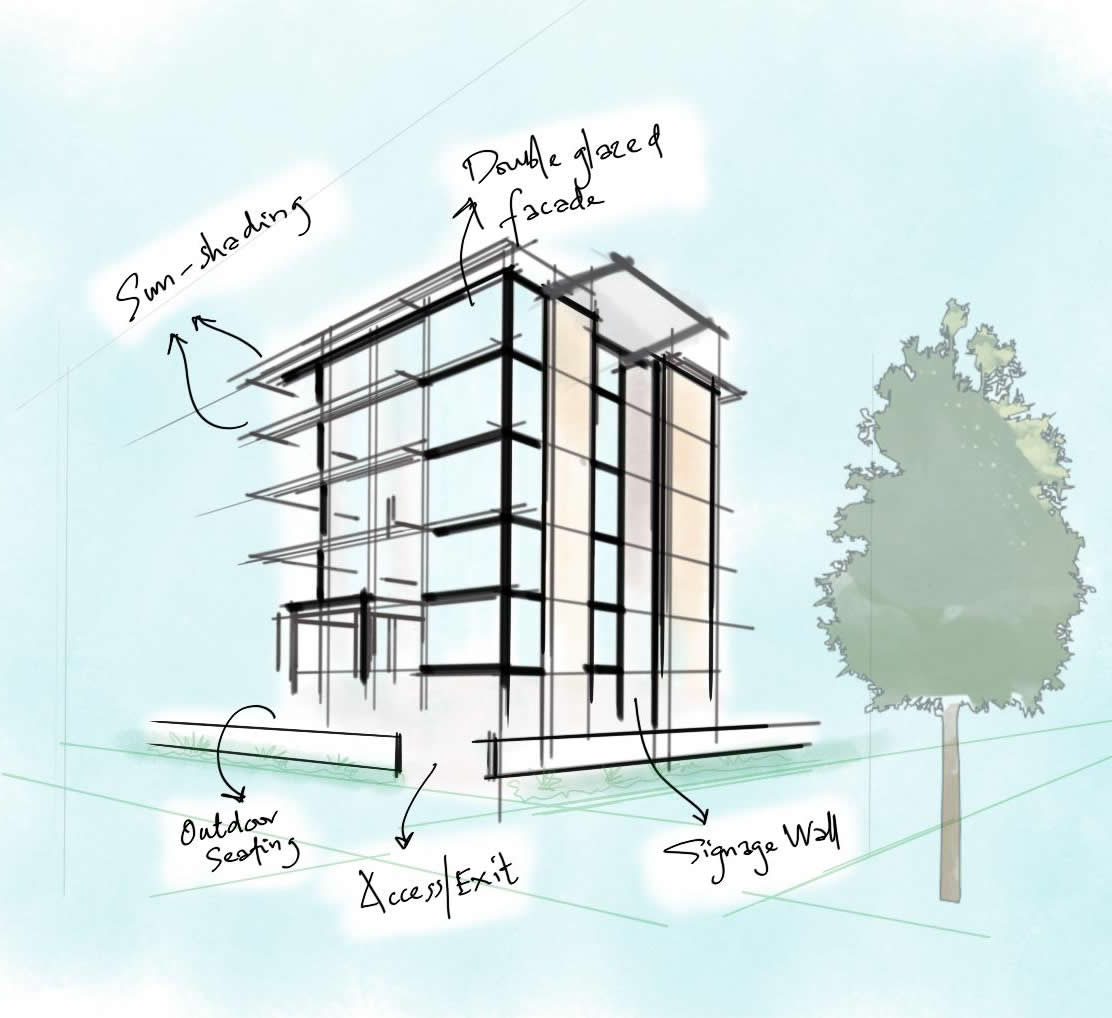 creating architectural design concept