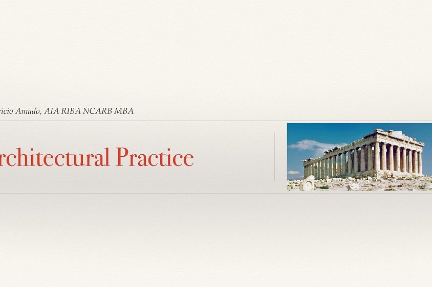 Architectural Practice - Mauricio Amado at Creative Architects - Chronos Studeos