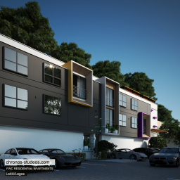 3d visualization of a Residential Apartment in Lekki