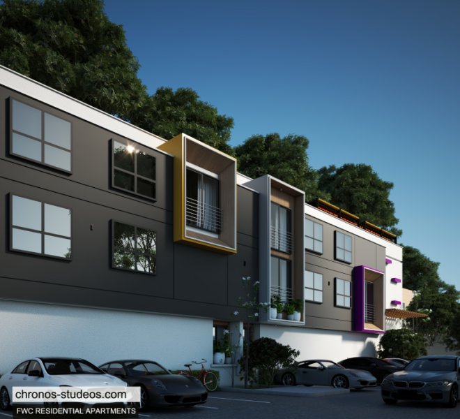 3d visualization of a Residential Apartment in Lekki