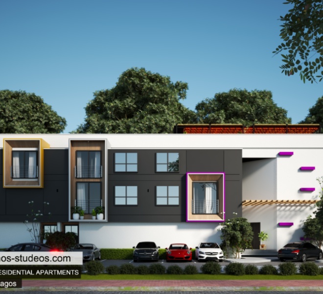 3d visualization of a Residential Apartment in Lekki