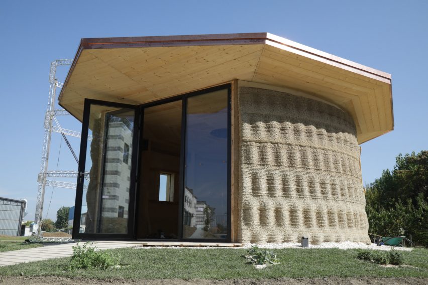 Gaia hpuse. 3D printed house. Architectural trends to look out for