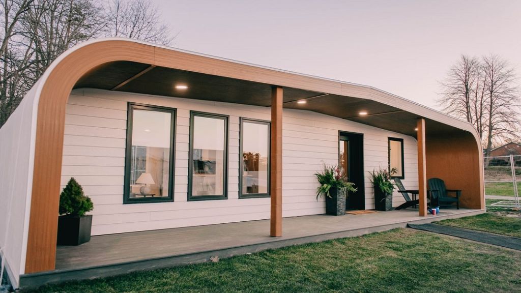 Biohome3D. Maine. 3D printed house. Architectural trends to watch for